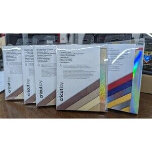 Cricut Joy Maker Cutaway Greeting Cards - Lot of 5 - 8pk